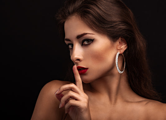 The Bold Beauty of Simplicity: Unleashing the Power of Red Lips and Black Eyeliner