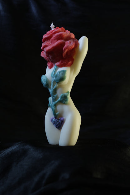 DeVille's Flame - Seduction Beauty Ritual Spell Figurine Candle