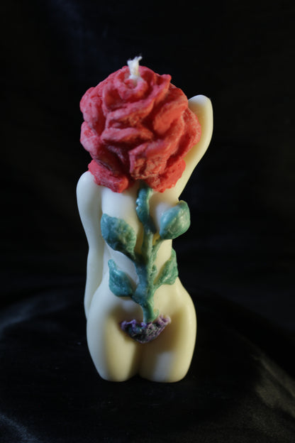 DeVille's Flame - Seduction Beauty Ritual Spell Figurine Candle