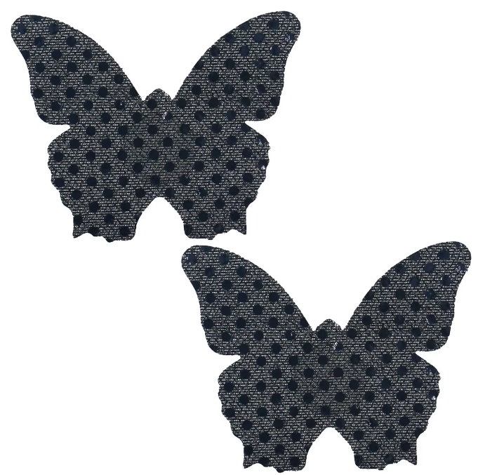 Glitter Butterfly Nipple Pasties Exotic Dancer Burlesque Rave Festival Pasty Cover