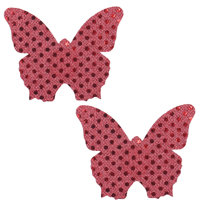 Glitter Butterfly Nipple Pasties Exotic Dancer Burlesque Rave Festival Pasty Cover