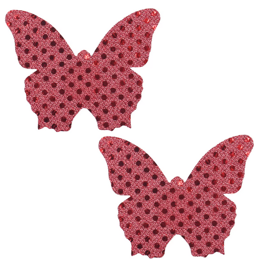 Glitter Butterfly Nipple Pasties Exotic Dancer Burlesque Rave Festival Pasty Cover
